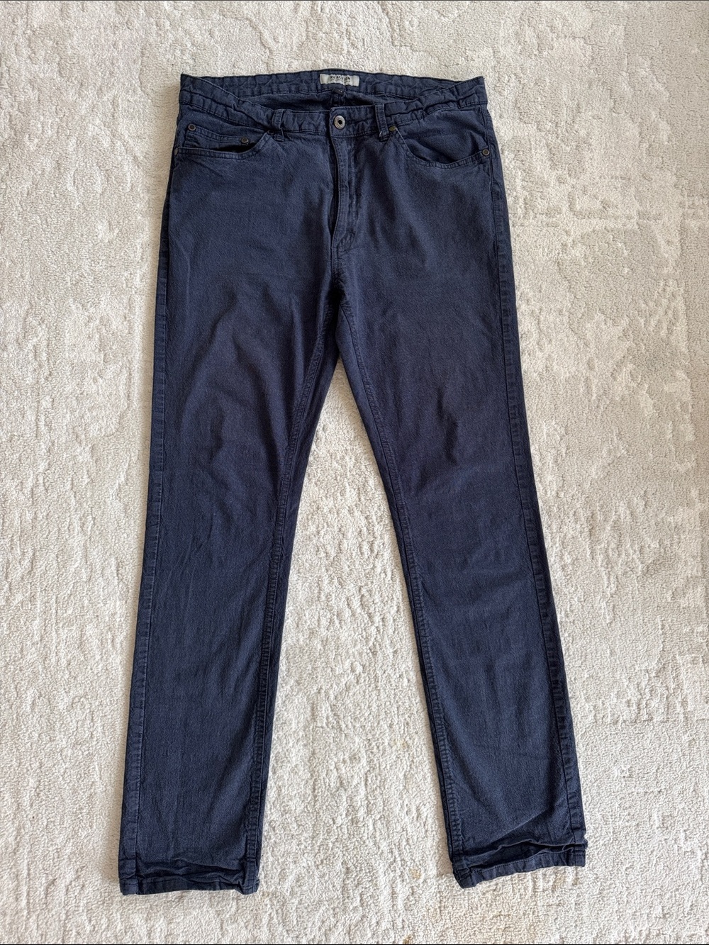 Kenneth Cole Reaction Slim Straight Jeans - Dark Navy